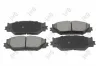 Bremsbelagsatz, Scheibenbremse Vorderachse ABAKUS 231-01-273