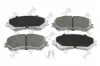 Bremsbelagsatz, Scheibenbremse Vorderachse ABAKUS 231-01-278
