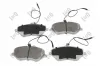 Bremsbelagsatz, Scheibenbremse Vorderachse ABAKUS 231-01-279