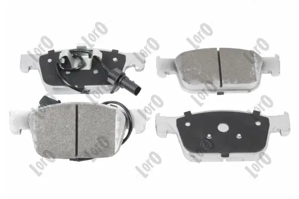 Bremsbelagsatz, Scheibenbremse Vorderachse ABAKUS 231-01-286