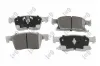 Bremsbelagsatz, Scheibenbremse Vorderachse ABAKUS 231-01-305