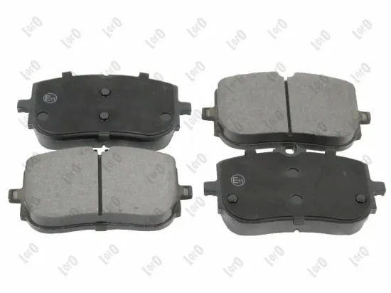 Bremsbelagsatz, Scheibenbremse Vorderachse ABAKUS 231-01-311 Bild Bremsbelagsatz, Scheibenbremse Vorderachse ABAKUS 231-01-311