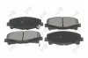 Bremsbelagsatz, Scheibenbremse Vorderachse ABAKUS 231-01-313