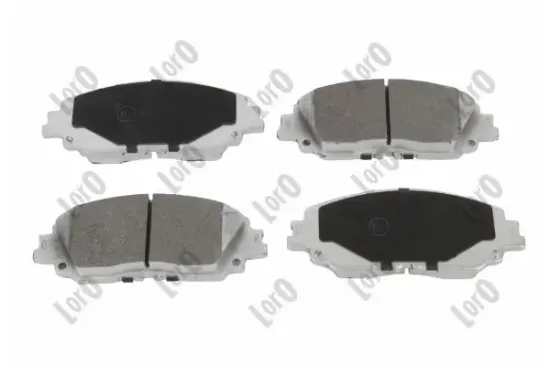 Bremsbelagsatz, Scheibenbremse Vorderachse ABAKUS 231-01-321 Bild Bremsbelagsatz, Scheibenbremse Vorderachse ABAKUS 231-01-321