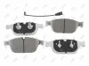 Bremsbelagsatz, Scheibenbremse Vorderachse ABAKUS 231-01-330