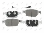 Bremsbelagsatz, Scheibenbremse Vorderachse ABAKUS 231-01-330