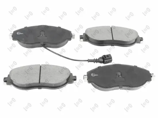 Bremsbelagsatz, Scheibenbremse Vorderachse ABAKUS 231-01-331 Bild Bremsbelagsatz, Scheibenbremse Vorderachse ABAKUS 231-01-331