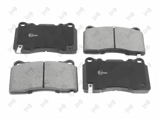 Bremsbelagsatz, Scheibenbremse Vorderachse ABAKUS 231-01-336 Bild Bremsbelagsatz, Scheibenbremse Vorderachse ABAKUS 231-01-336