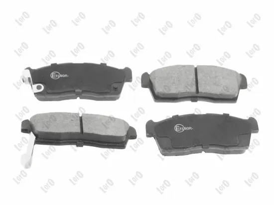 Bremsbelagsatz, Scheibenbremse Vorderachse ABAKUS 231-01-340 Bild Bremsbelagsatz, Scheibenbremse Vorderachse ABAKUS 231-01-340