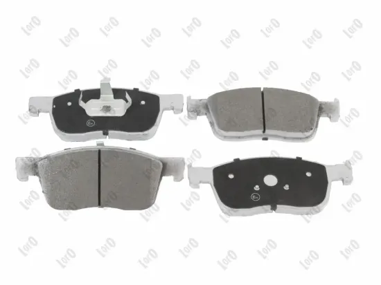 Bremsbelagsatz, Scheibenbremse Vorderachse ABAKUS 231-01-341 Bild Bremsbelagsatz, Scheibenbremse Vorderachse ABAKUS 231-01-341