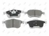 Bremsbelagsatz, Scheibenbremse Vorderachse ABAKUS 231-01-344