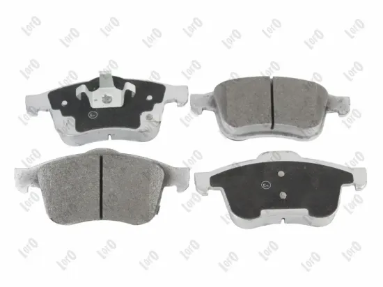 Bremsbelagsatz, Scheibenbremse Vorderachse ABAKUS 231-01-344 Bild Bremsbelagsatz, Scheibenbremse Vorderachse ABAKUS 231-01-344