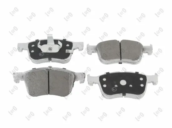 Bremsbelagsatz, Scheibenbremse Vorderachse ABAKUS 231-01-346 Bild Bremsbelagsatz, Scheibenbremse Vorderachse ABAKUS 231-01-346