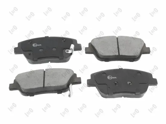 Bremsbelagsatz, Scheibenbremse Vorderachse ABAKUS 231-01-352 Bild Bremsbelagsatz, Scheibenbremse Vorderachse ABAKUS 231-01-352