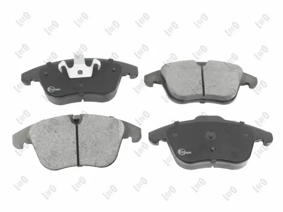 Bremsbelagsatz, Scheibenbremse Vorderachse ABAKUS 231-01-354 Bild Bremsbelagsatz, Scheibenbremse Vorderachse ABAKUS 231-01-354