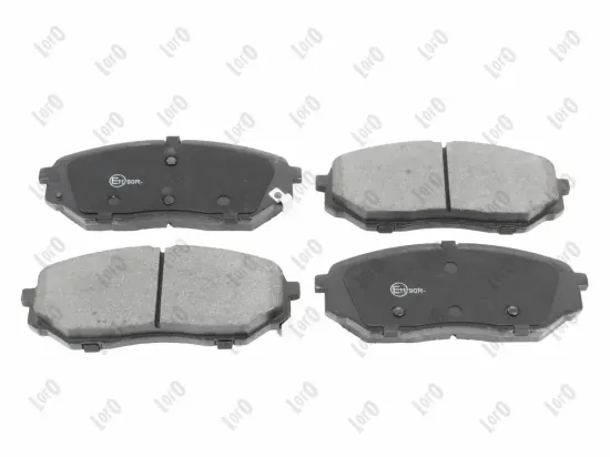 Bremsbelagsatz, Scheibenbremse Vorderachse ABAKUS 231-01-355 Bild Bremsbelagsatz, Scheibenbremse Vorderachse ABAKUS 231-01-355