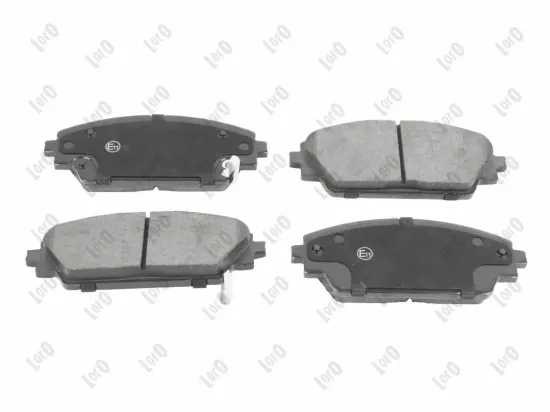 Bremsbelagsatz, Scheibenbremse Vorderachse ABAKUS 231-01-363 Bild Bremsbelagsatz, Scheibenbremse Vorderachse ABAKUS 231-01-363