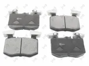 Bremsbelagsatz, Scheibenbremse Vorderachse ABAKUS 231-01-364