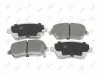 Bremsbelagsatz, Scheibenbremse Vorderachse ABAKUS 231-01-368