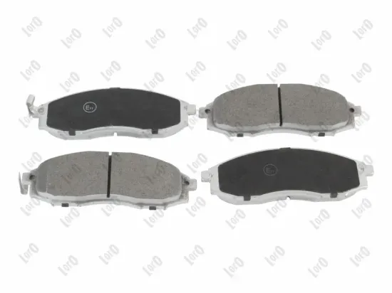 Bremsbelagsatz, Scheibenbremse Vorderachse ABAKUS 231-01-369 Bild Bremsbelagsatz, Scheibenbremse Vorderachse ABAKUS 231-01-369