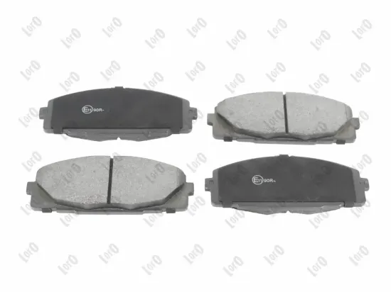 Bremsbelagsatz, Scheibenbremse Vorderachse ABAKUS 231-01-370 Bild Bremsbelagsatz, Scheibenbremse Vorderachse ABAKUS 231-01-370