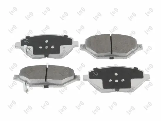 Bremsbelagsatz, Scheibenbremse Vorderachse ABAKUS 231-01-372 Bild Bremsbelagsatz, Scheibenbremse Vorderachse ABAKUS 231-01-372