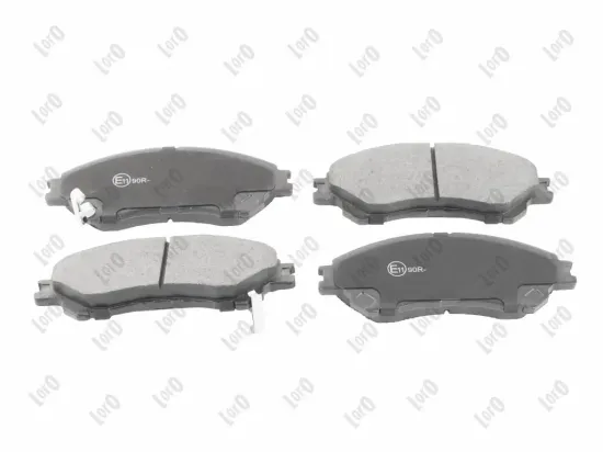Bremsbelagsatz, Scheibenbremse Vorderachse ABAKUS 231-01-374 Bild Bremsbelagsatz, Scheibenbremse Vorderachse ABAKUS 231-01-374