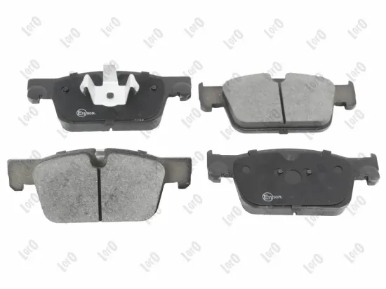 Bremsbelagsatz, Scheibenbremse Vorderachse ABAKUS 231-01-380 Bild Bremsbelagsatz, Scheibenbremse Vorderachse ABAKUS 231-01-380