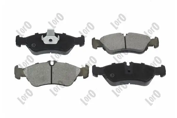 Bremsbelagsatz, Scheibenbremse Hinterachse ABAKUS 231-02-046