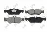 Bremsbelagsatz, Scheibenbremse Hinterachse ABAKUS 231-02-046