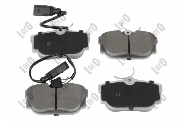 Bremsbelagsatz, Scheibenbremse Hinterachse ABAKUS 231-02-053