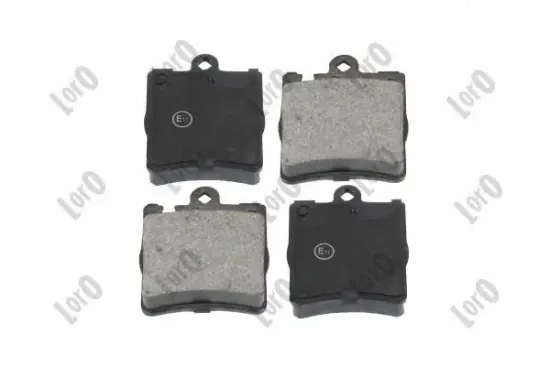 Bremsbelagsatz, Scheibenbremse Hinterachse ABAKUS 231-02-059 Bild Bremsbelagsatz, Scheibenbremse Hinterachse ABAKUS 231-02-059