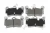 Bremsbelagsatz, Scheibenbremse ABAKUS 231-02-087