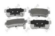 Bremsbelagsatz, Scheibenbremse ABAKUS 231-02-140