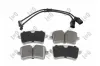 Bremsbelagsatz, Scheibenbremse Hinterachse ABAKUS 231-02-143