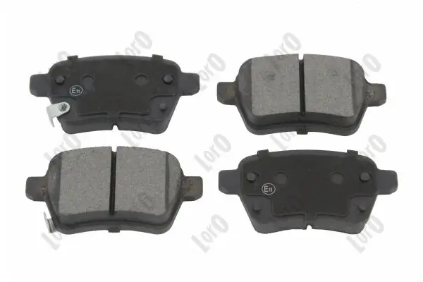 Bremsbelagsatz, Scheibenbremse Hinterachse ABAKUS 231-02-162