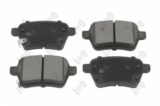 Bremsbelagsatz, Scheibenbremse Hinterachse ABAKUS 231-02-162 Bild Bremsbelagsatz, Scheibenbremse Hinterachse ABAKUS 231-02-162