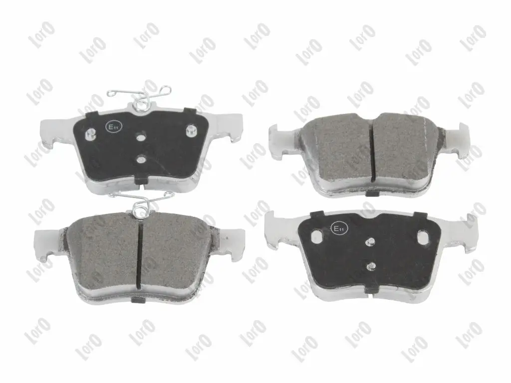 Bremsbelagsatz, Scheibenbremse Hinterachse ABAKUS 231-02-166