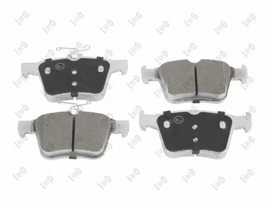 Bremsbelagsatz, Scheibenbremse Hinterachse ABAKUS 231-02-166 Bild Bremsbelagsatz, Scheibenbremse Hinterachse ABAKUS 231-02-166