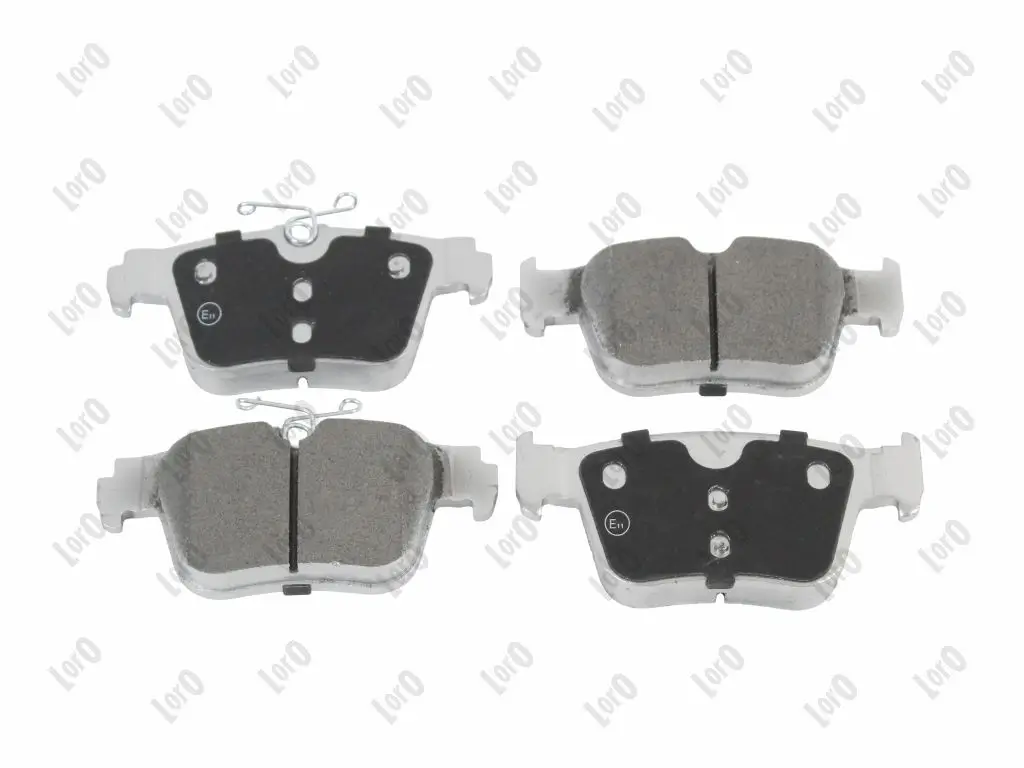 Bremsbelagsatz, Scheibenbremse Hinterachse ABAKUS 231-02-167