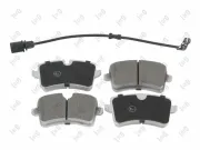 Bremsbelagsatz, Scheibenbremse Hinterachse ABAKUS 231-02-169