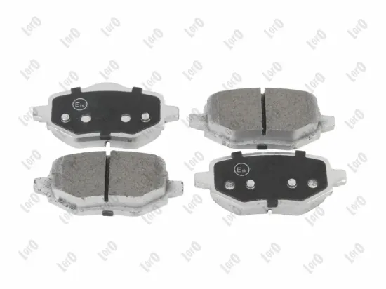 Bremsbelagsatz, Scheibenbremse Hinterachse ABAKUS 231-02-174 Bild Bremsbelagsatz, Scheibenbremse Hinterachse ABAKUS 231-02-174