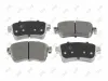 Bremsbelagsatz, Scheibenbremse Hinterachse ABAKUS 231-02-175