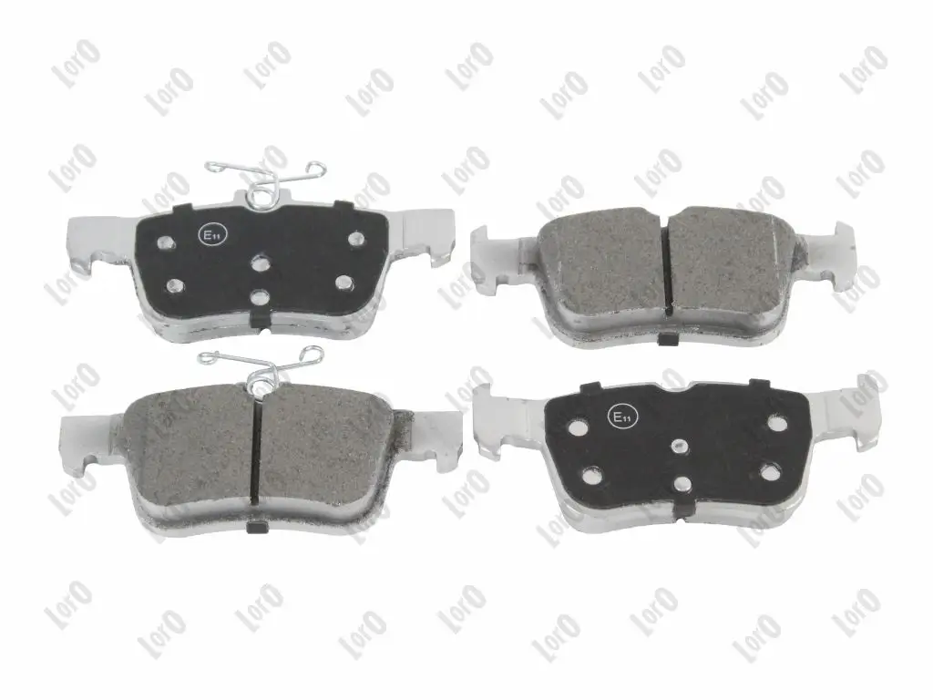 Bremsbelagsatz, Scheibenbremse Hinterachse ABAKUS 231-02-177