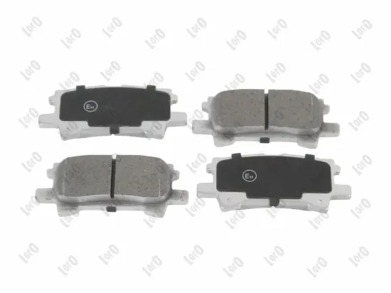 Bremsbelagsatz, Scheibenbremse Hinterachse ABAKUS 231-02-184 Bild Bremsbelagsatz, Scheibenbremse Hinterachse ABAKUS 231-02-184