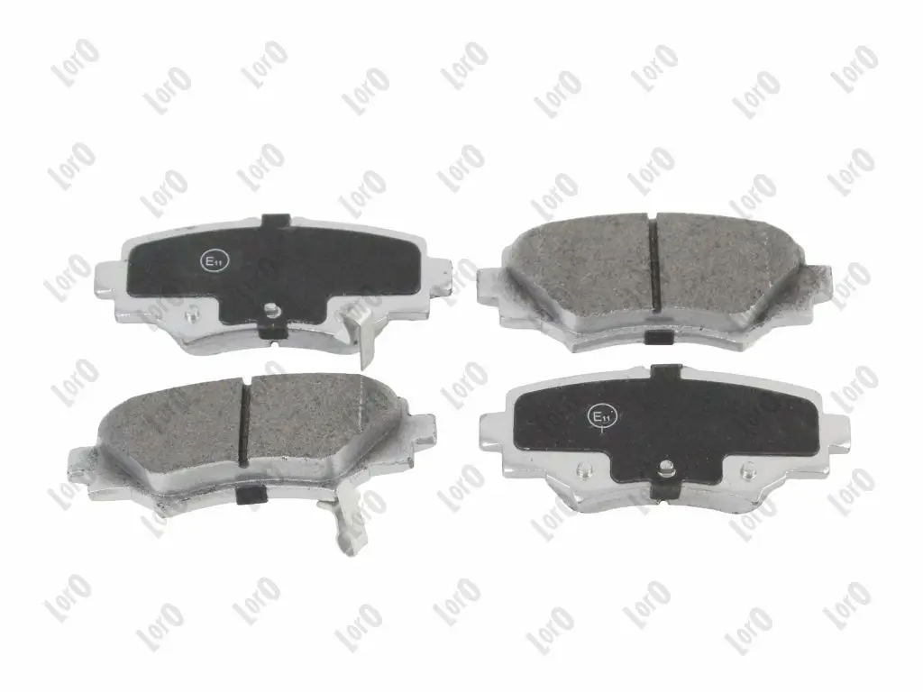 Bremsbelagsatz, Scheibenbremse Hinterachse ABAKUS 231-02-186