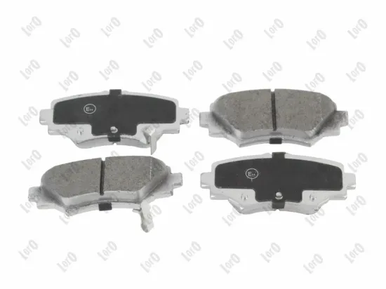 Bremsbelagsatz, Scheibenbremse Hinterachse ABAKUS 231-02-186 Bild Bremsbelagsatz, Scheibenbremse Hinterachse ABAKUS 231-02-186