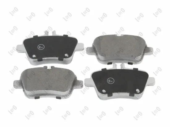 Bremsbelagsatz, Scheibenbremse Hinterachse ABAKUS 231-02-187 Bild Bremsbelagsatz, Scheibenbremse Hinterachse ABAKUS 231-02-187