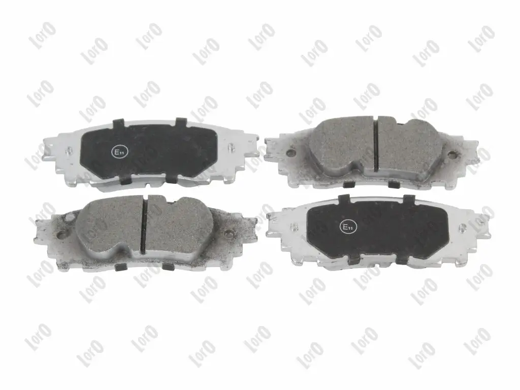 Bremsbelagsatz, Scheibenbremse Hinterachse ABAKUS 231-02-195