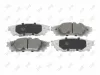 Bremsbelagsatz, Scheibenbremse Hinterachse ABAKUS 231-02-195